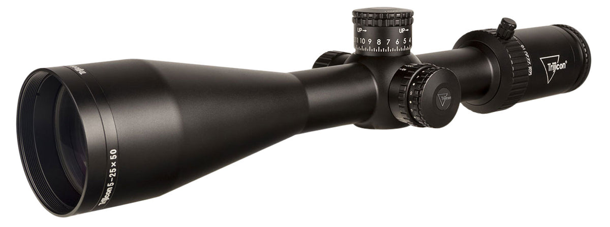 Trijicon Tenmile HX 3000010 Satin Black 5-25x50mm 30mm Tube LED Red Illuminated MOA Center Dot Reticle