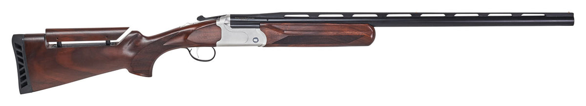 Stevens 555 Trap 12 Gauge 30" Vent Rib Shotgun, Turkish Walnut Adjustable Comb Stock