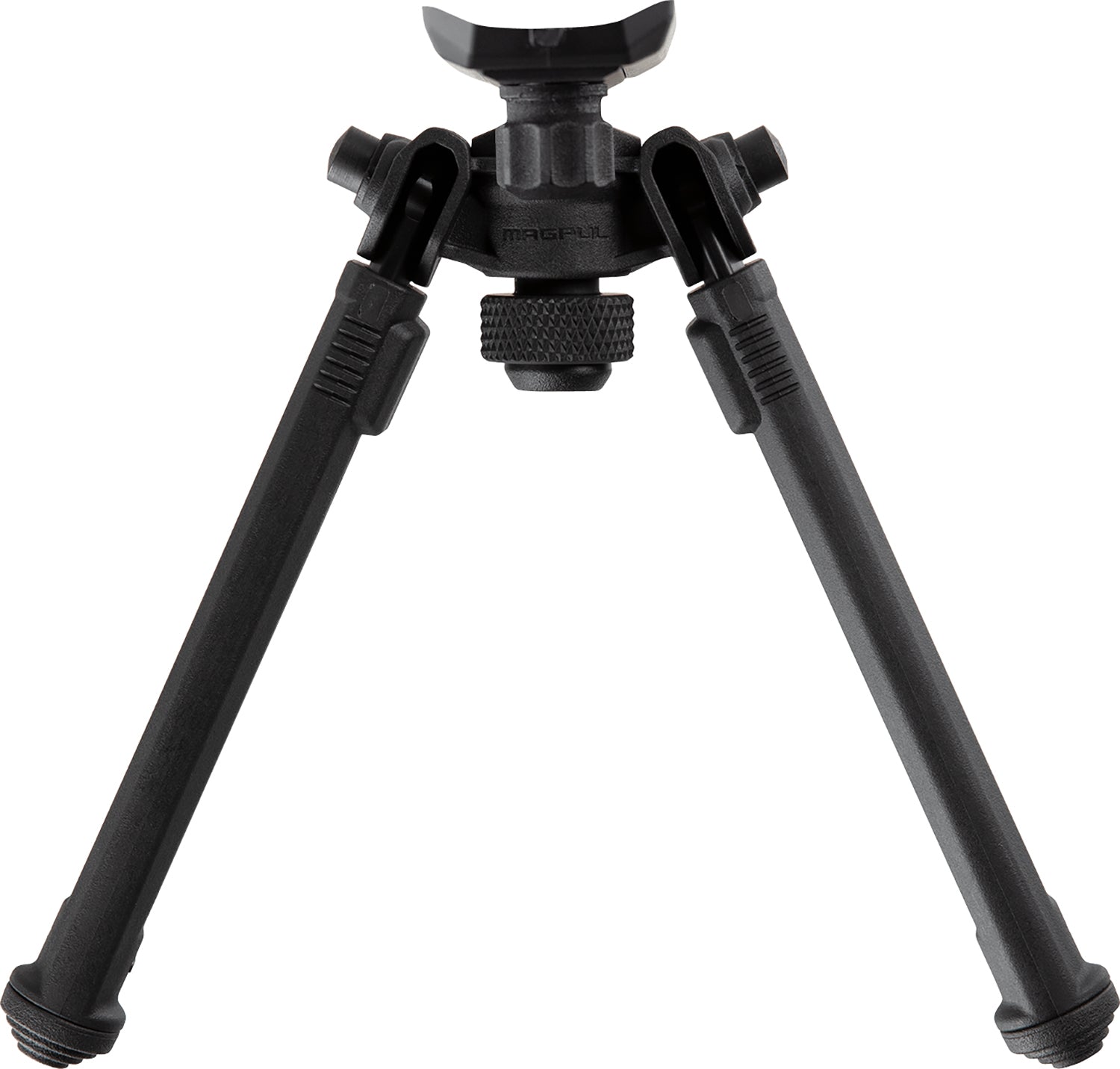 Magpul MAG1075-BLK Black Sling Stud QD Bipod with Rubber Feet, 6.30-10.30" Vertical Range