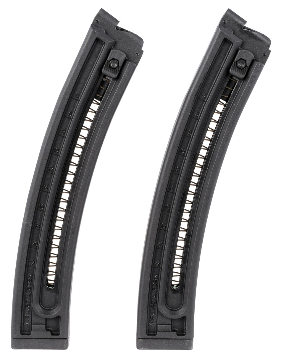 GSG GERMGSG16TP22 GSG-16 22rd .22 LR Black Detachable OEM Rifle Magazine 2 Per Pack