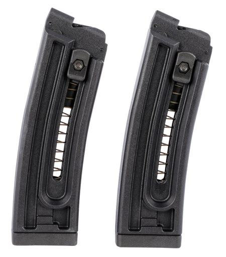 GSG GERMGSG16TP10 GSG-16 10rd .22 LR Black Detachable OEM Rifle Magazine 2 Per Pack