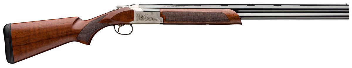 Browning Citori 725 Feather 20 Gauge 26in Over/Under Shotgun, Engraved Silver Nitride Receiver, Walnut Stock
