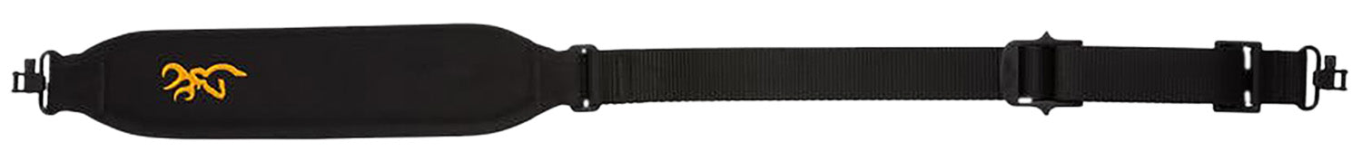 Browning Corporate Adjustable Rifle Shotgun Sling - Black Foam w/ Rubber Backing