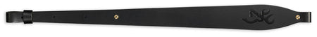 Browning Big Buckmark Adjustable Leather Rifle Sling - Black