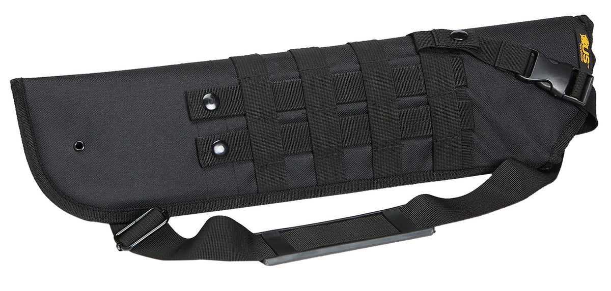 US PeaceKeeper Stubby Shotgun Scabbard Black 600D Polyester with Detachable Shoulder Strap