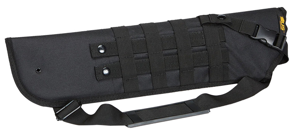 US PeaceKeeper Stubby Shotgun Scabbard Black 600D Polyester with Detachable Shoulder Strap