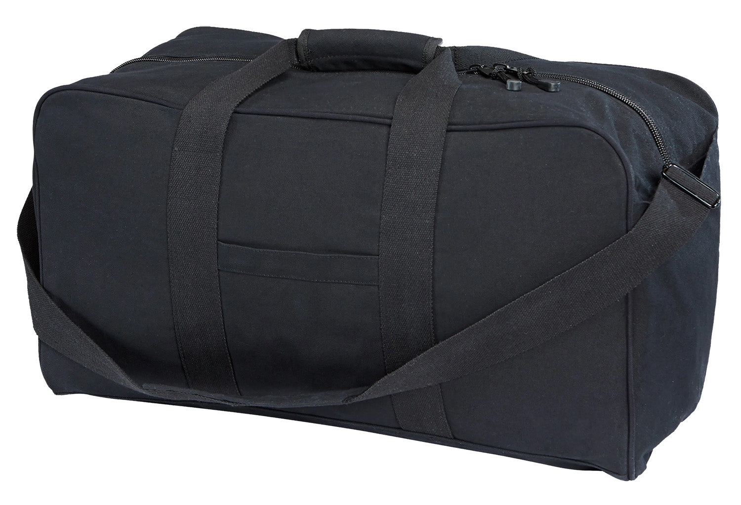US PeaceKeeper 24" Black Canvas Gear Bag with 4 Exterior Pockets