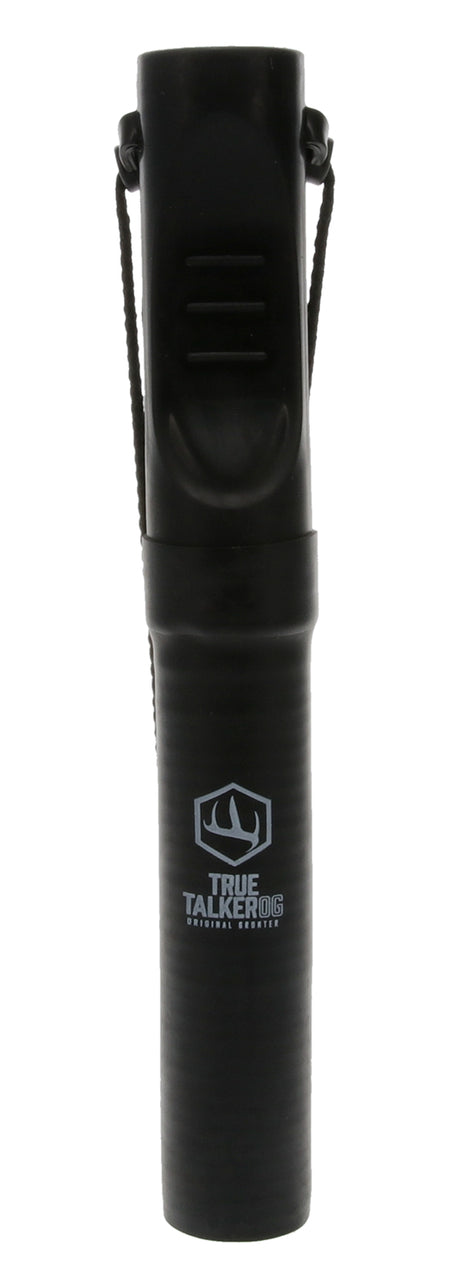 Hunters Specialties True Talker OG Deer Call Aggressive Growl Buck Grunt Doe Fawn Bleat Rubber Sleeve Black