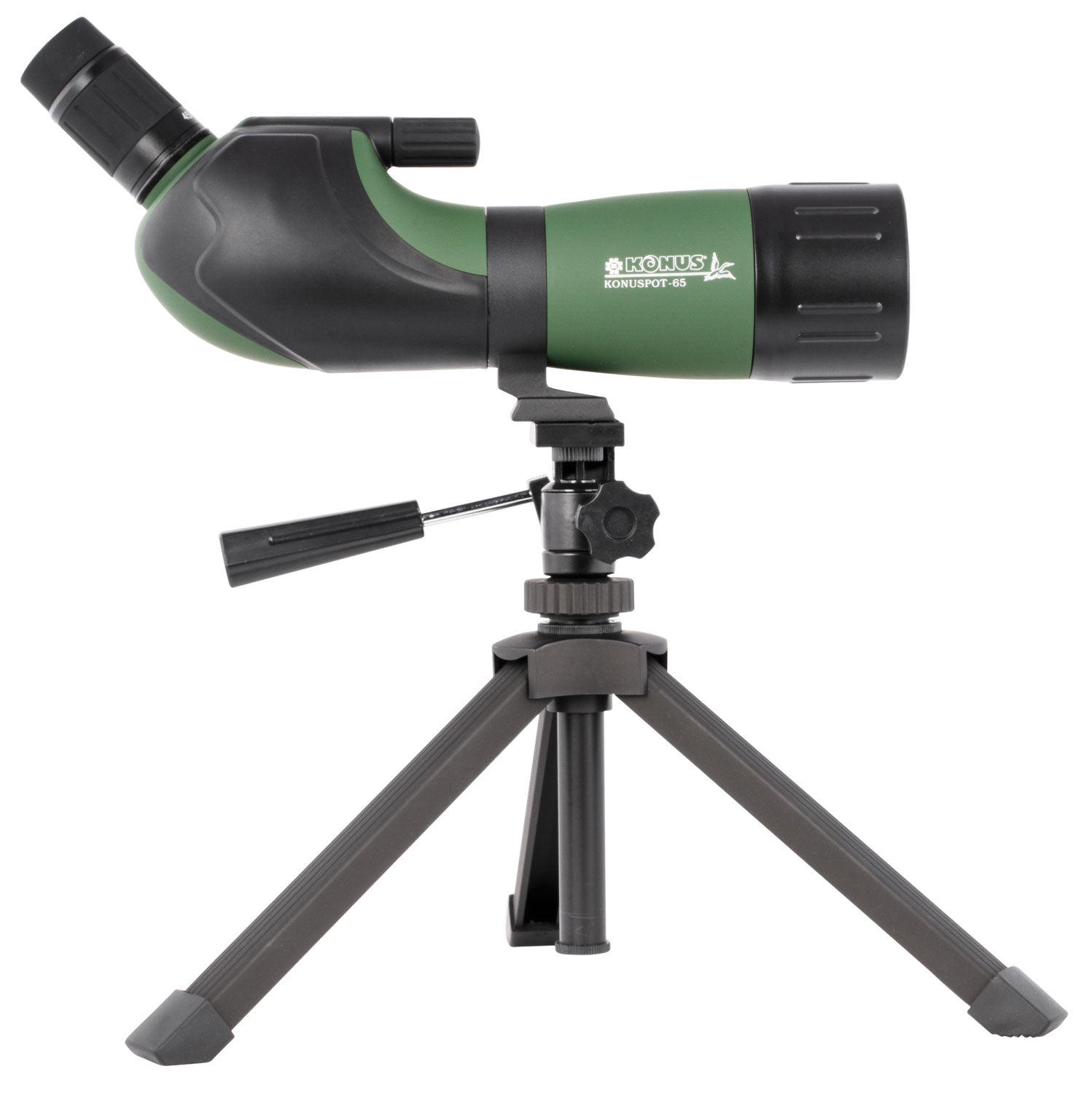 Konus Konuspot 65 Angled Body 15-45x 65mm Black and Green Spotting Scope Model 7128