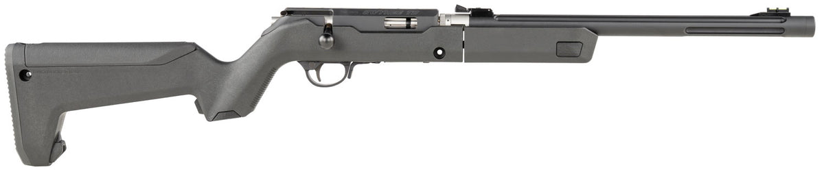 Tactical Solutions OHRTD22LRMBOBBLK Owyhee .22 LR 10+1 Rifle, 16.5" Fluted/Threaded Black Barrel, Folding Takedown Receiver, Magpul Backpacker Stock