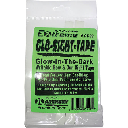 Cir-Cut Sight Tape Glow in the Dark for Slide Adjustable Sights 2 pk.