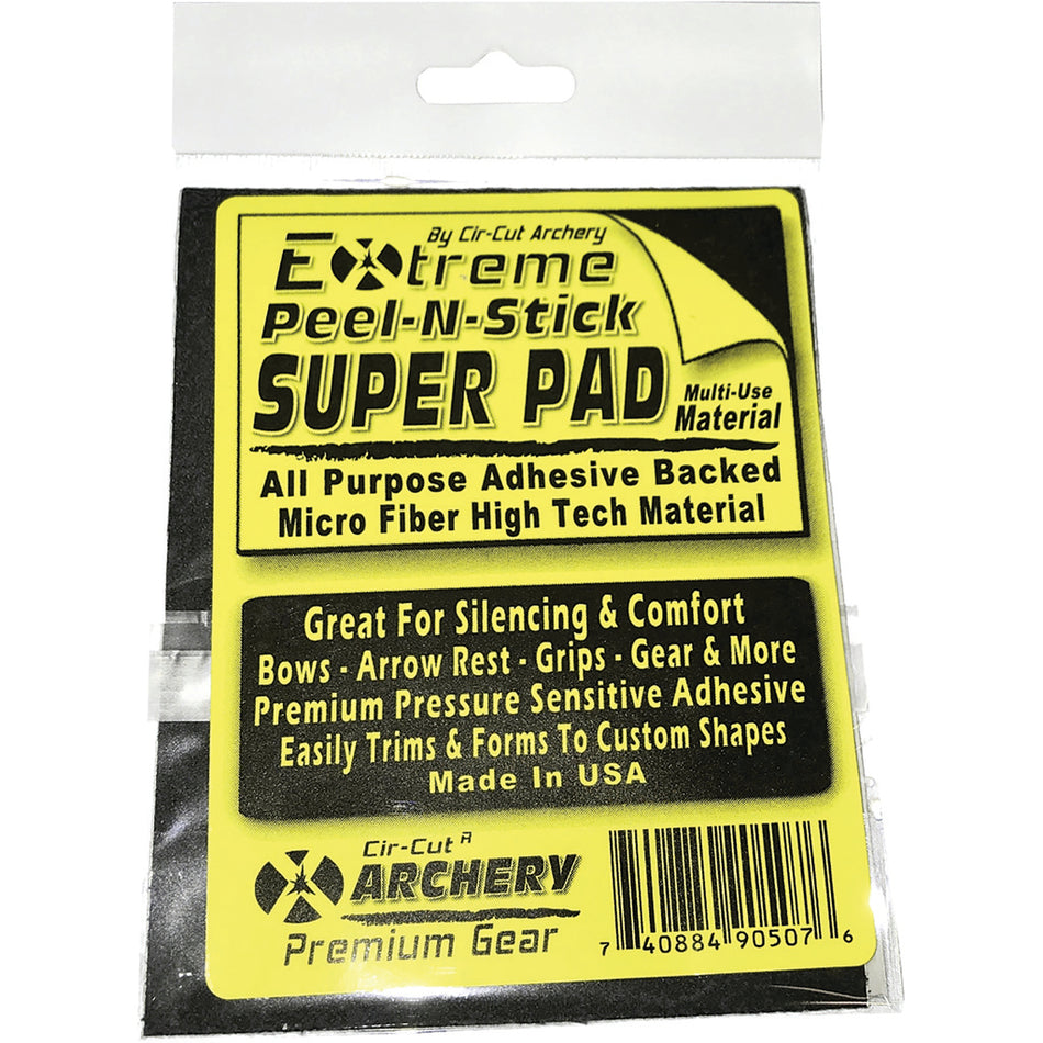 Cir-Cut Black Super Micro Fleece Silencing Pad