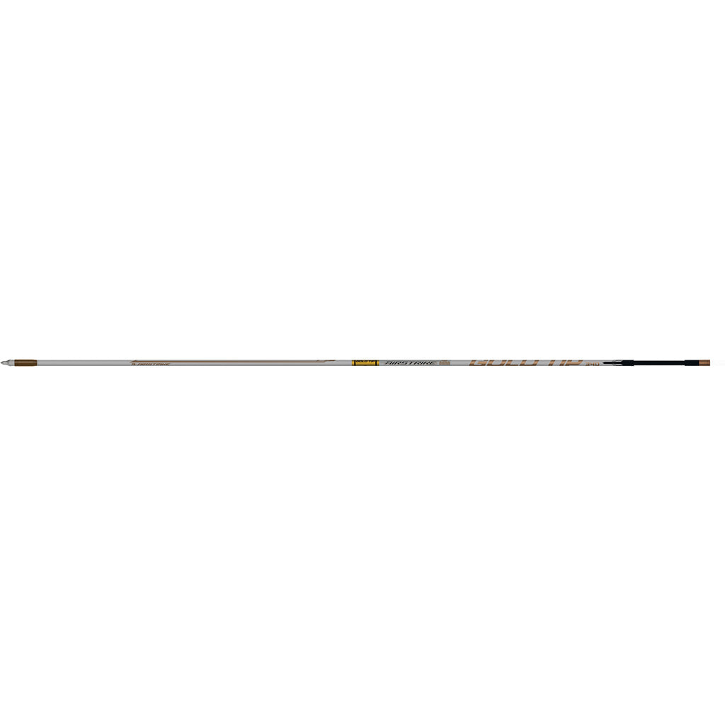 Gold Tip AirStrike Arrows 340 Spine 4 Fletch 6 Pack