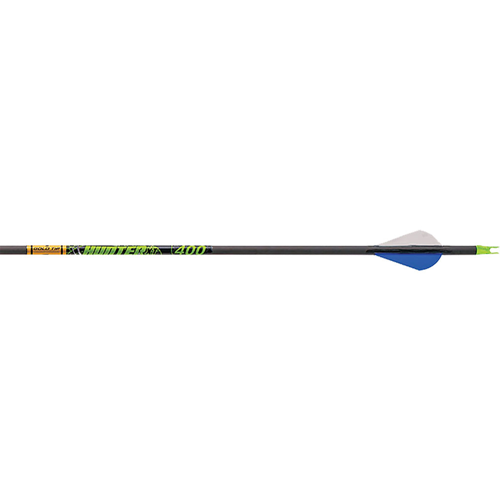 Gold Tip Hunter XT Arrows 340 Spine Raptor Vane 12 Pack