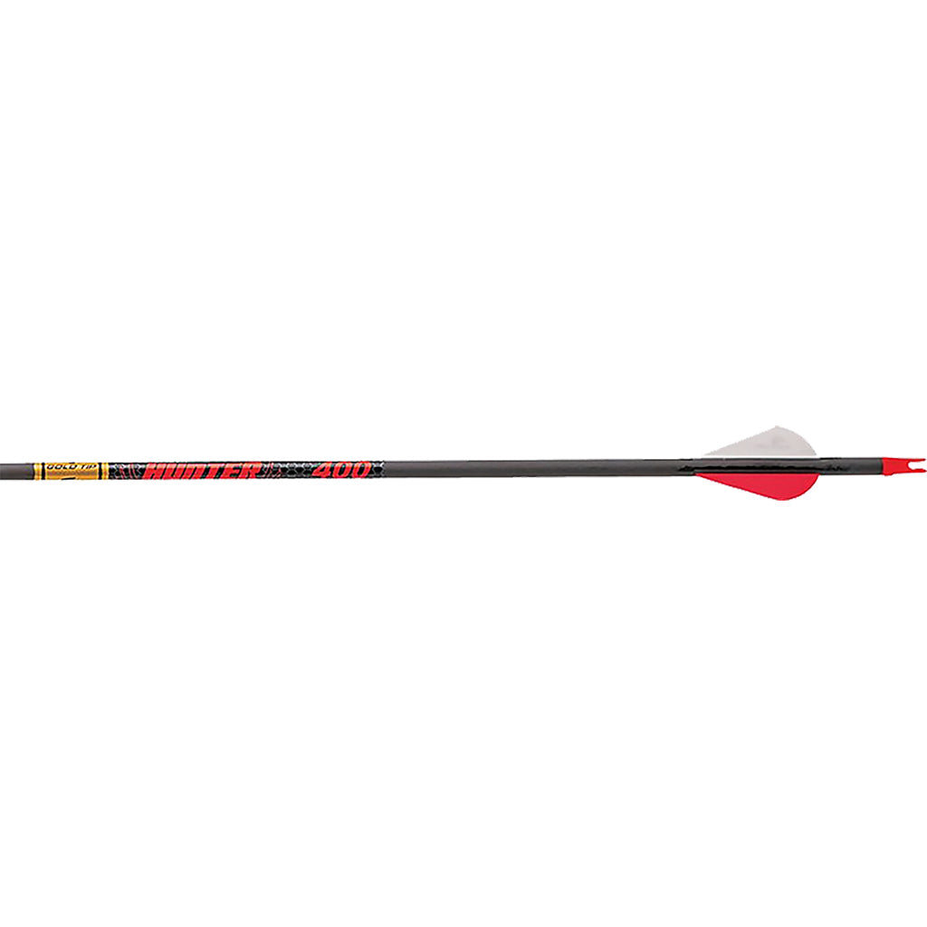 Gold Tip Hunter Arrows 400 Spine Raptor Vane 12 Pack