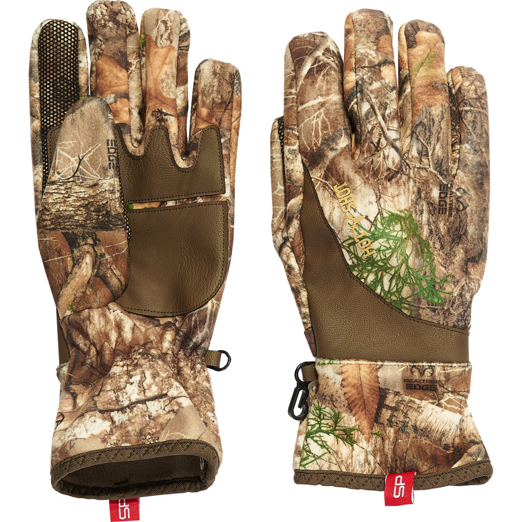 Hot Shot Trooper Abrasion Resistant Hunting Glove Realtree Edge Large