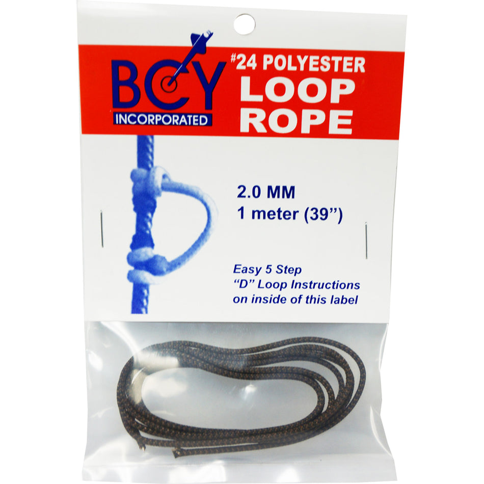 BCY 24 D-Loop Material 1m - Brown/Black
