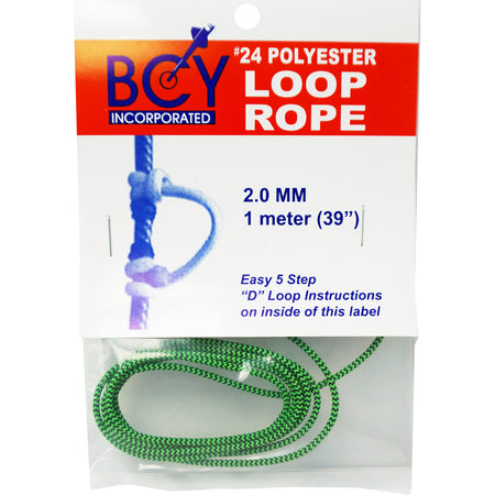 BCY 24 D-Loop Material 1m - Flo Green/Black