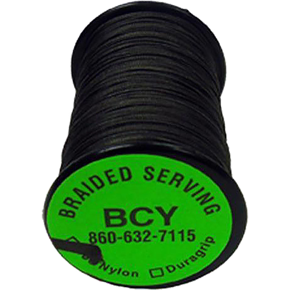 BCY 350 Braided Nylon Bowstring Serving Black .015 125 Yards