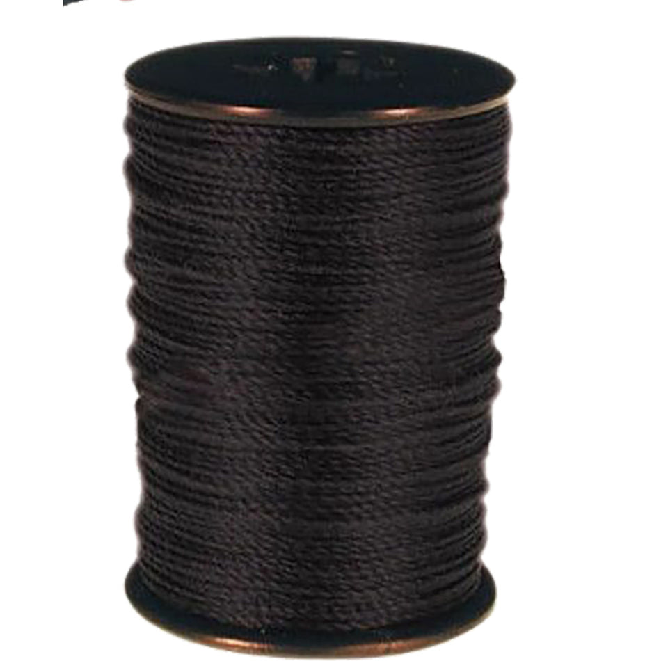 BCY Nylon Nock Point & Peep Tying Thread Black 75 Yards
