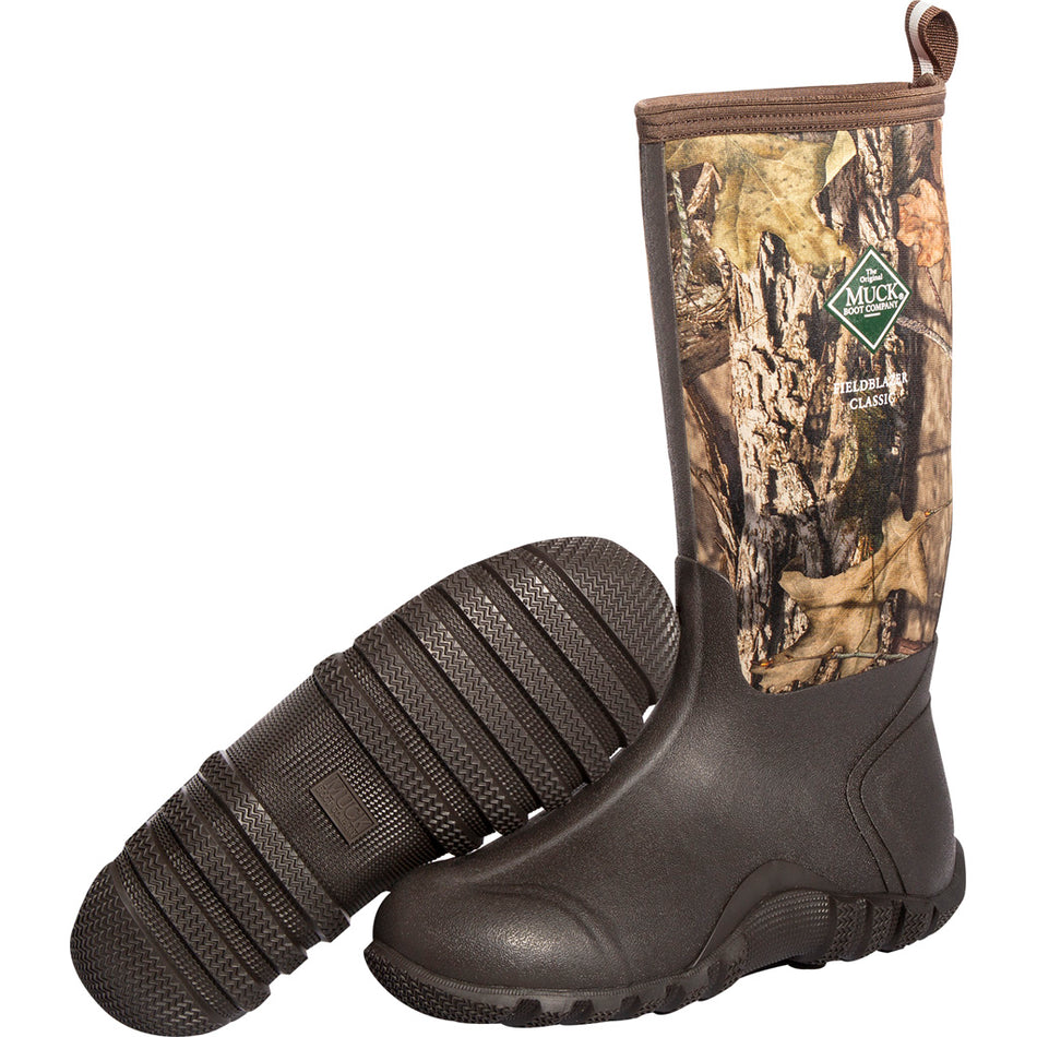 Muck Field Blazer Boot Mossy Oak Country Neoprene Size 9