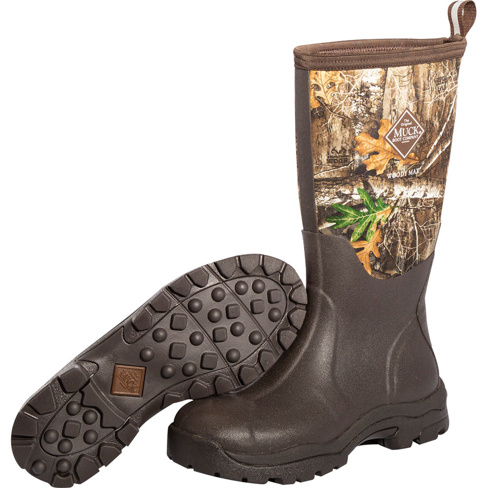 Muck Woody PK Women's Neoprene Hunting Boot Realtree Edge Size 5
