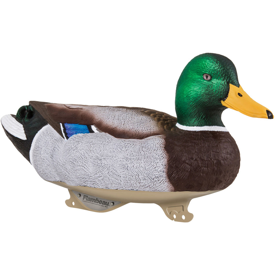 Flambeau Gunning Series Mallard Decoy Set of 6 with Blade Keel Design