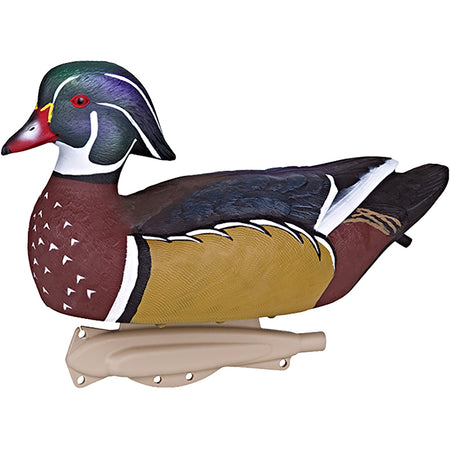 Flambeau Classic Wood Duck Floating Decoy Set of 6 Full Size 14-Inch