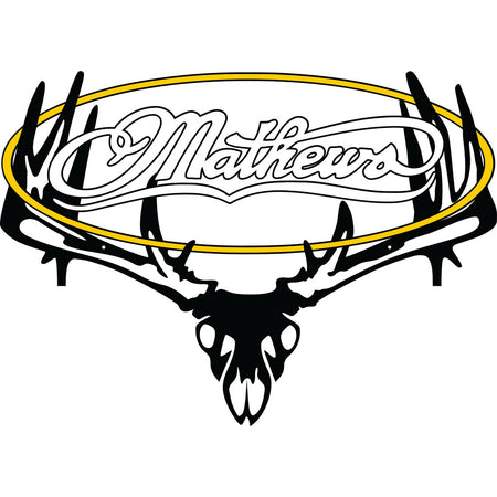 Raxx Mathews Archery Bow Wall Hanger Rack with Dual Rubber Coated Hooks