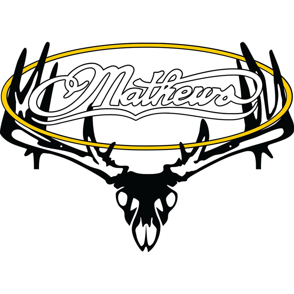 Raxx Mathews Archery Bow Wall Hanger Rack with Dual Rubber Coated Hooks