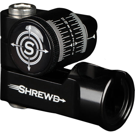 Shrewd Gloss Black Atlas Single V-Bar Bow Stabilizer Mount