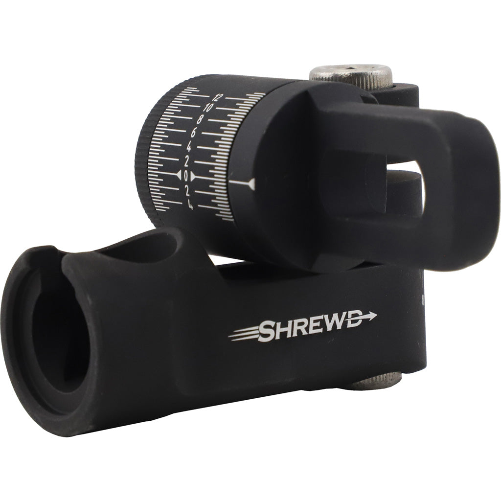 Shrewd Matte Black Atlas Single V-Bar Bow Stabilizer Mount