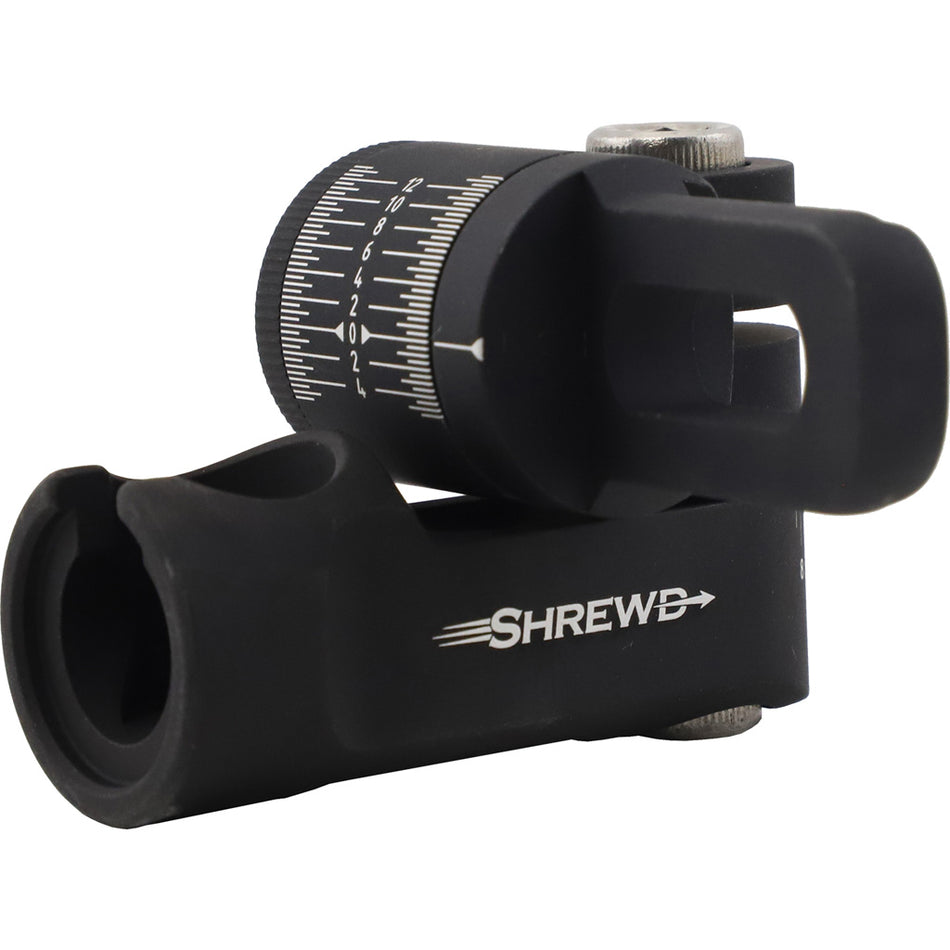 Shrewd Matte Black Atlas Single V-Bar Bow Stabilizer Mount