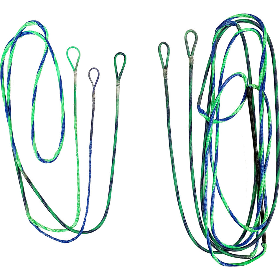FirstString First Draw Genesis String & Cable Kit Flo Green/Blue