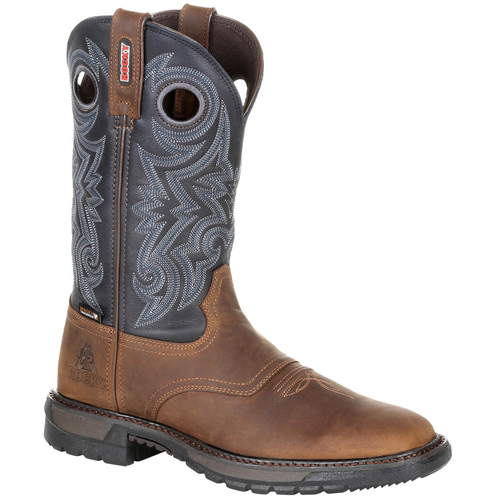 Rocky Original Ride FLX Hunting Boot Buckskin Blue Men's Size 13