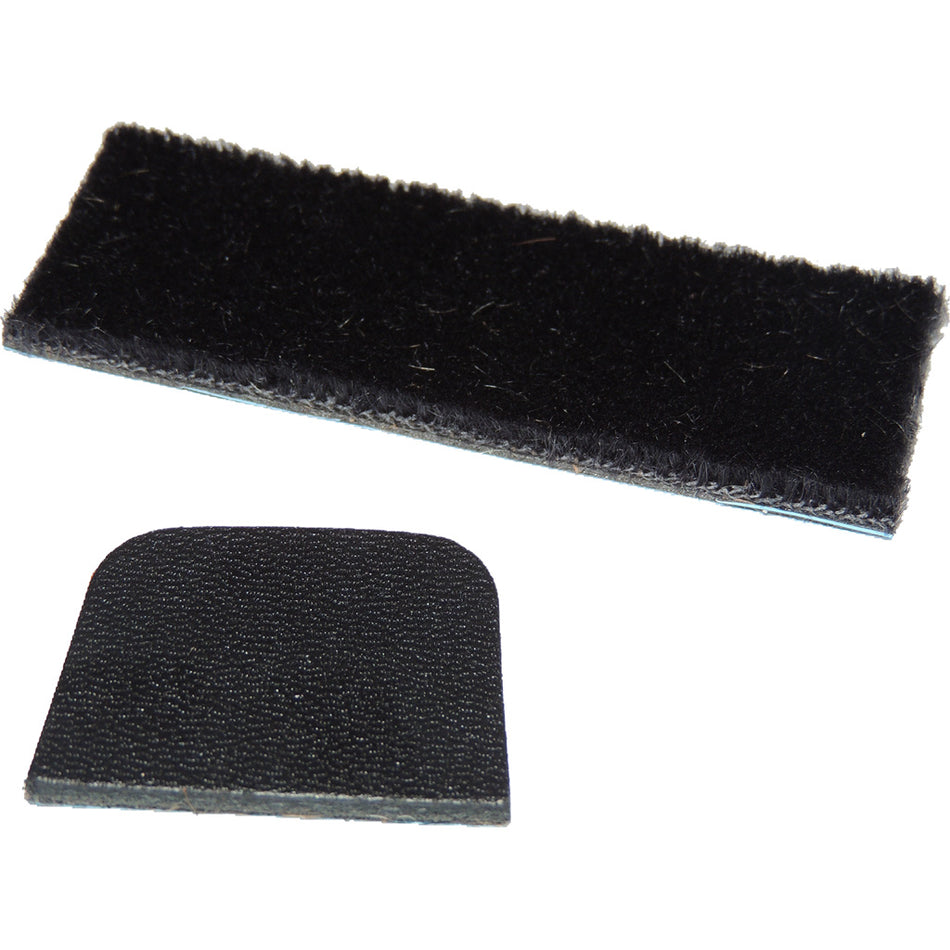 Cir-Cut Super Hair Rug Rest Kit Black Leather Strike Plate