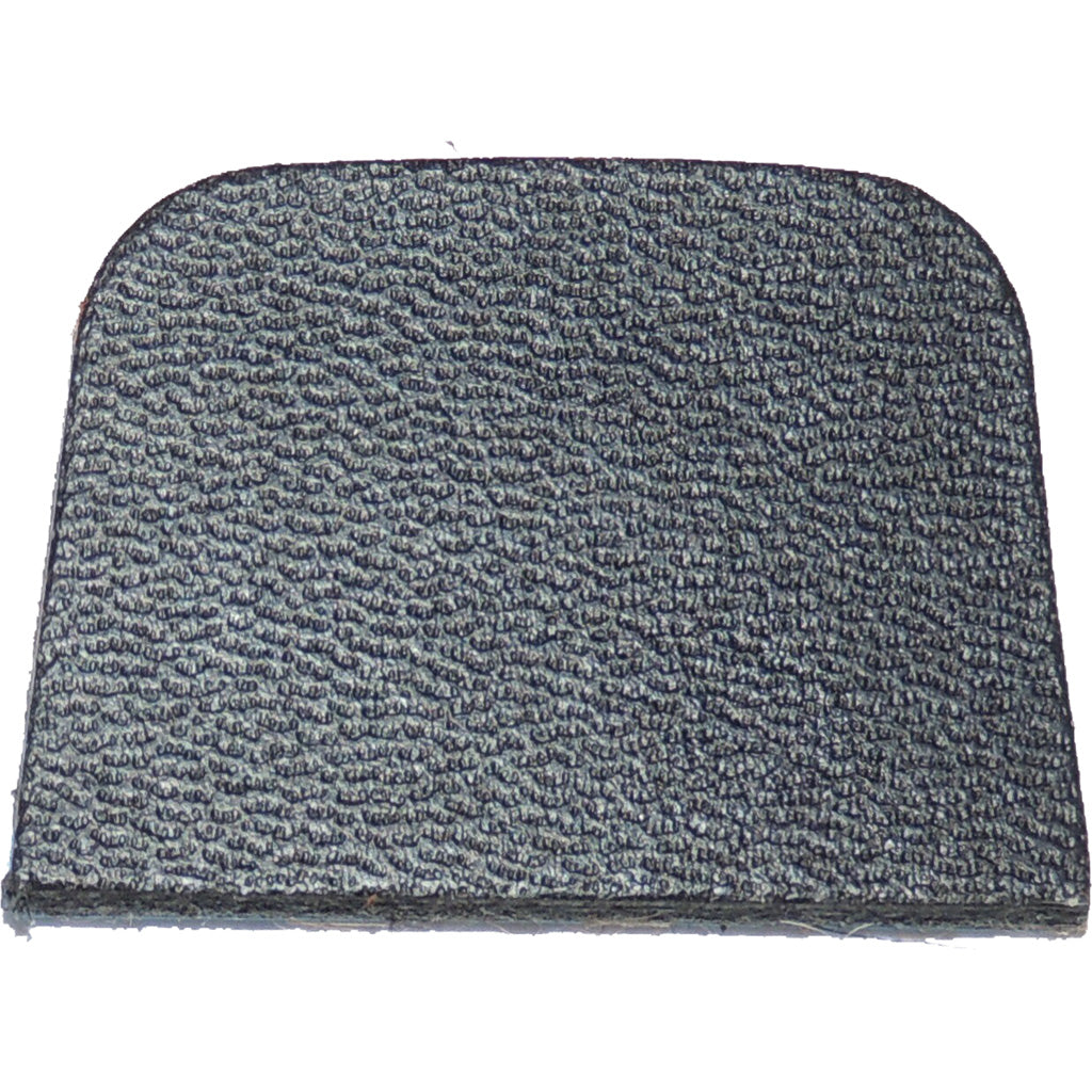 Cir-Cut Strike Plate Hard Tempered Black Leather Traditional Archery