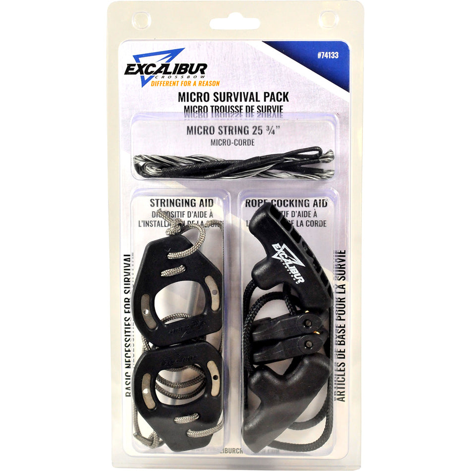 Excalibur Micro Survival Pack Crossbow String, Rope Cocker and Stringing Aid