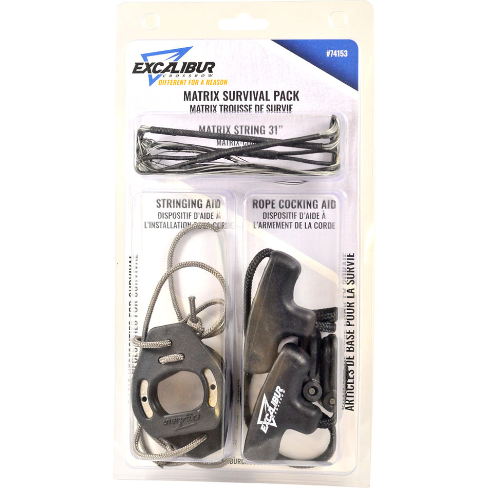 Excalibur Matrix Survival Pack Crossbow String, Rope Cocker and Stringing Aid