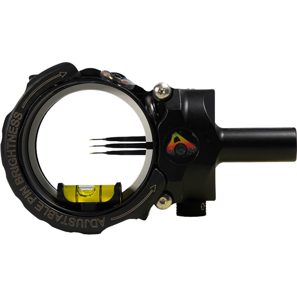 Axcel Accustat II 3-Pin .019 Black Bow Sight Scope Housing