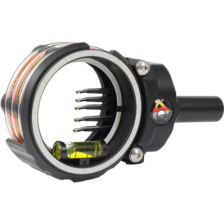 Axcel Accustat II 5-Pin .010 Black Bow Sight Scope Housing