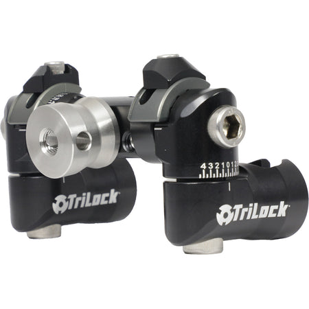 Axcel TriLock V-Bar Adjustable Mount Black - Archery Stabilizer