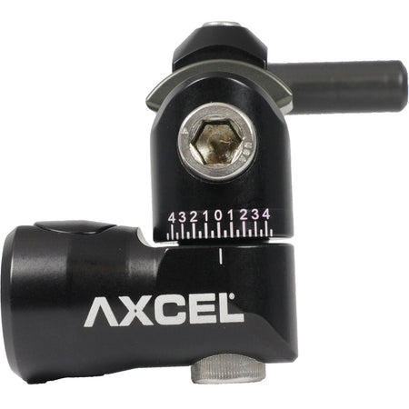 Axcel TriLock Offset Adjustable Mount Black - Archery Stabilizer