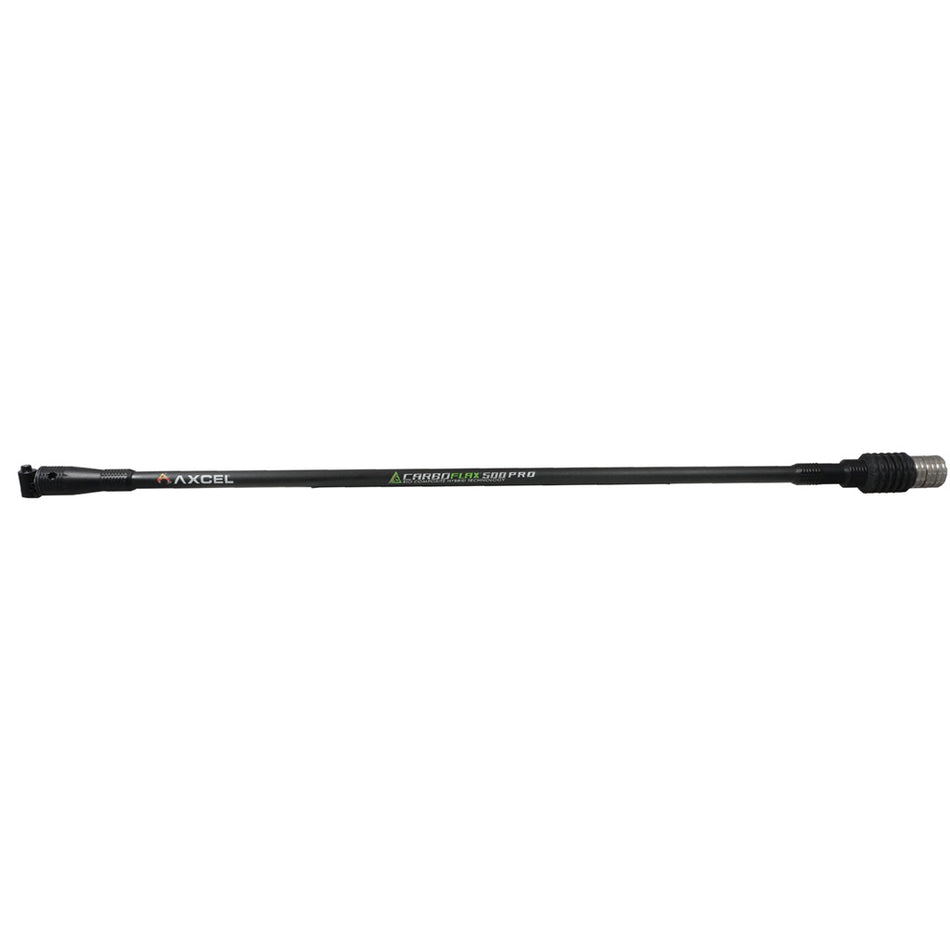 Axcel CarboFlax 500 Black Archery Stabilizer 24 in.
