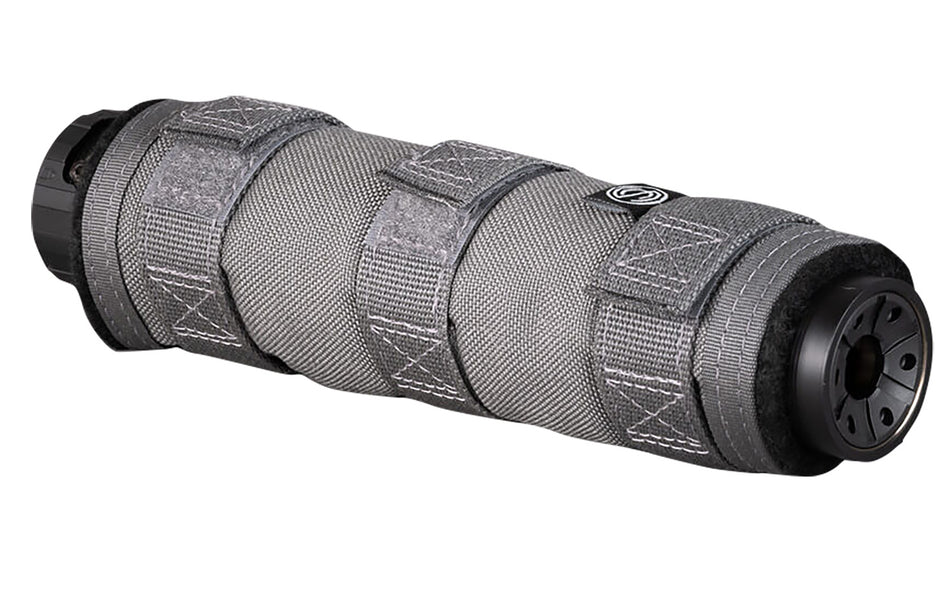 SilencerCo AC1981 6" High Temperature Suppressor Cover Gray Nylon