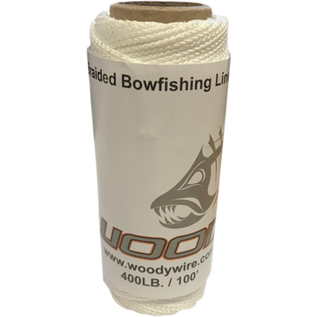 Woody Wire 400 lb. Braided Bowfishing Line 100 ft.