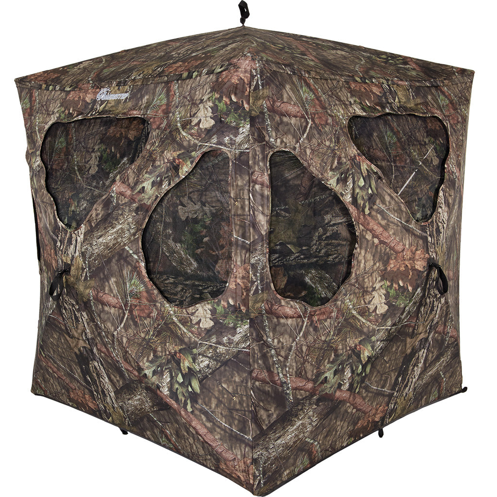 Ameristep Silent Brickhouse Ground Blind Mossy Oak Camouflage