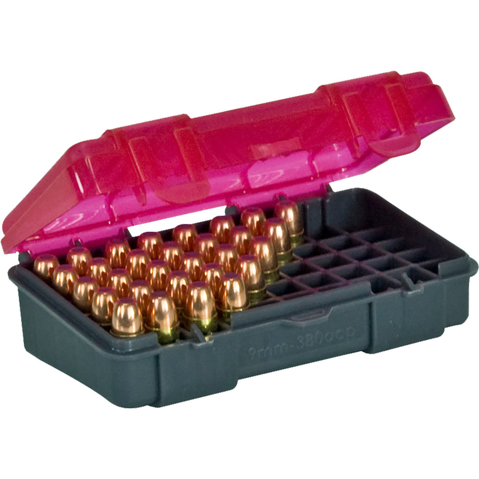 Plano 9mm 50-Round Hard Plastic Cartridge Storage Box