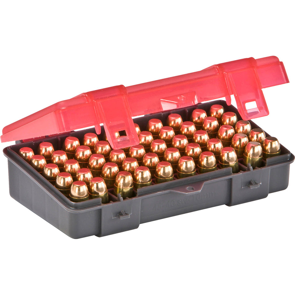 Plano 50-Round Hard Plastic Cartridge Box .45 ACP/.40 S&W/10mm
