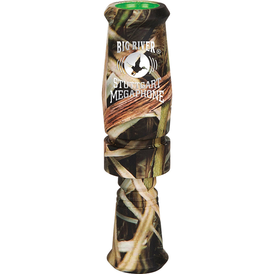 Flambeau Stuttgart Megaphone Duck Call Double Reed J-Frame